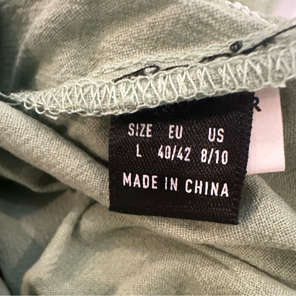 ⭐ Green Strapless Jumpsuit - Picture 6 of 9